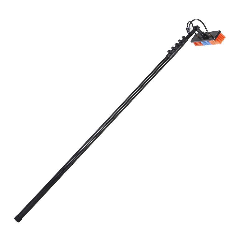 텔레스코픽 창 청소 극