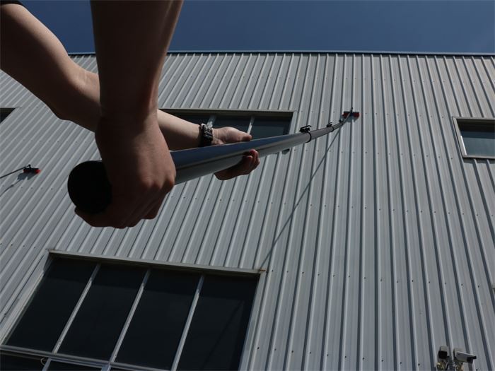 Poteau Télescopique Alimenté En Eau De 3m à 20m 뿌르 르 네토야쥬 데 비트르